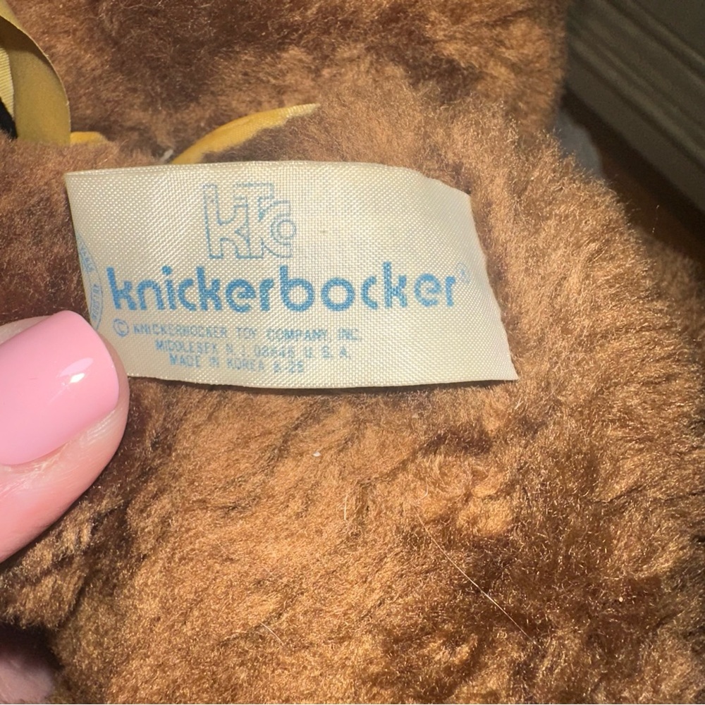 Antique jointed knickerbocker teddy bear - Picture 4 of 16